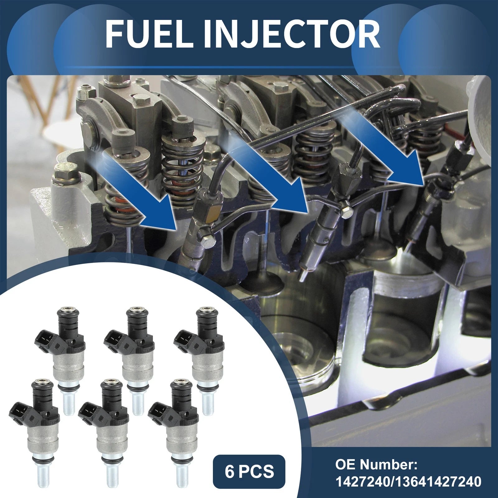 Fuel Injector Replacement for BMW E60 520i 525i (2003–2010)