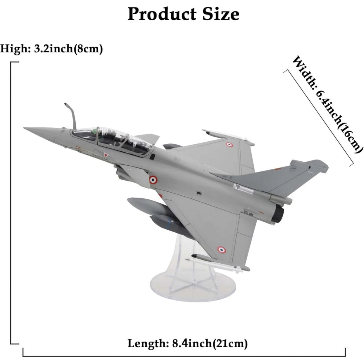 1/72 Rafale B Fighter Model for French Air Force