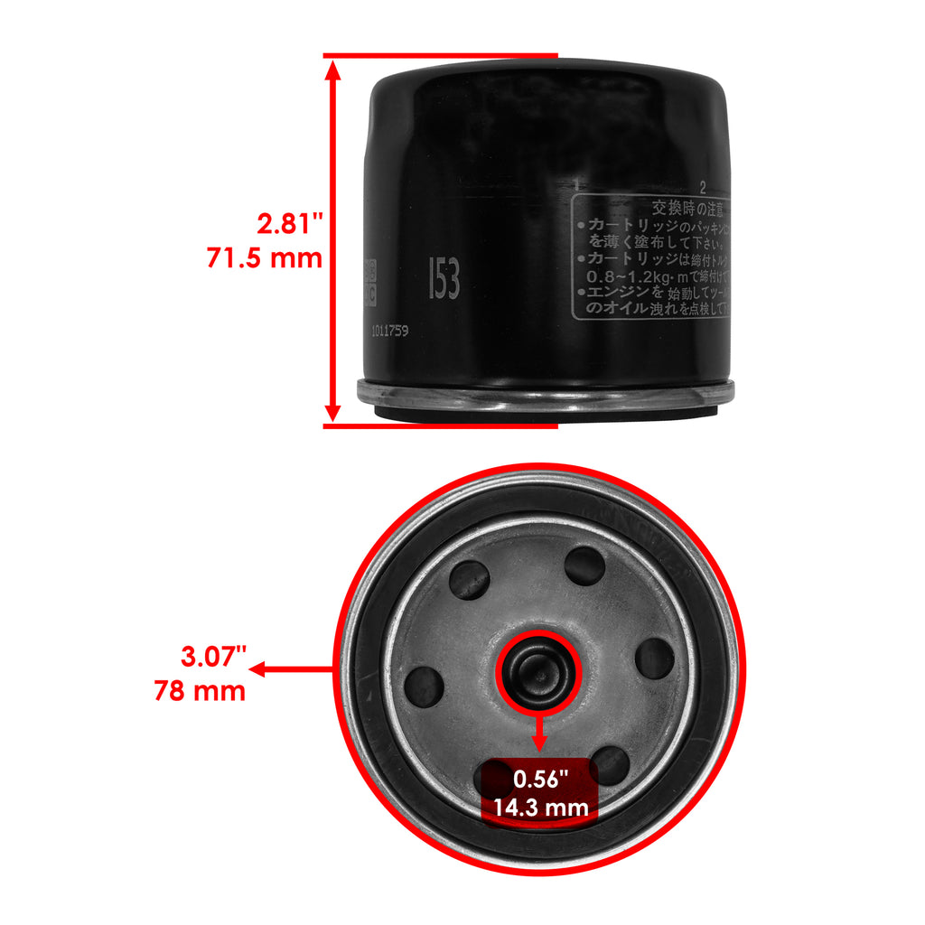 2 Pack Oil Filters Replacement for Ducati Monster M600 1993–2001
