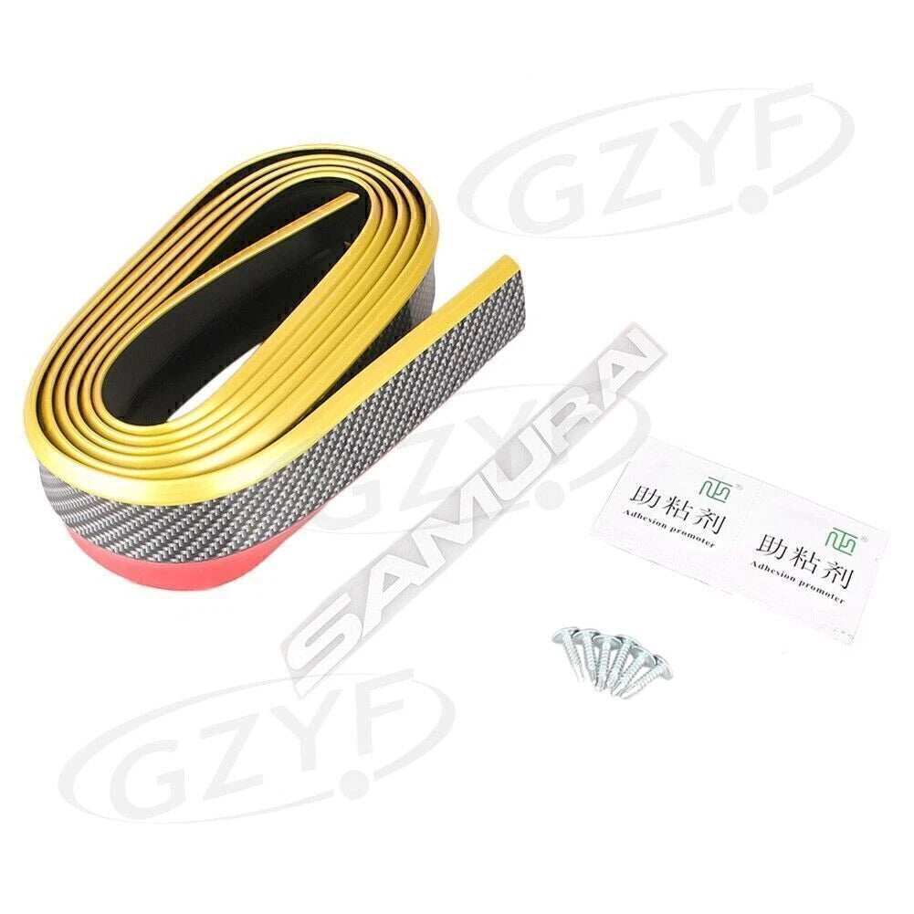 Carbon Fiber Front & Rear Lip Splitter for