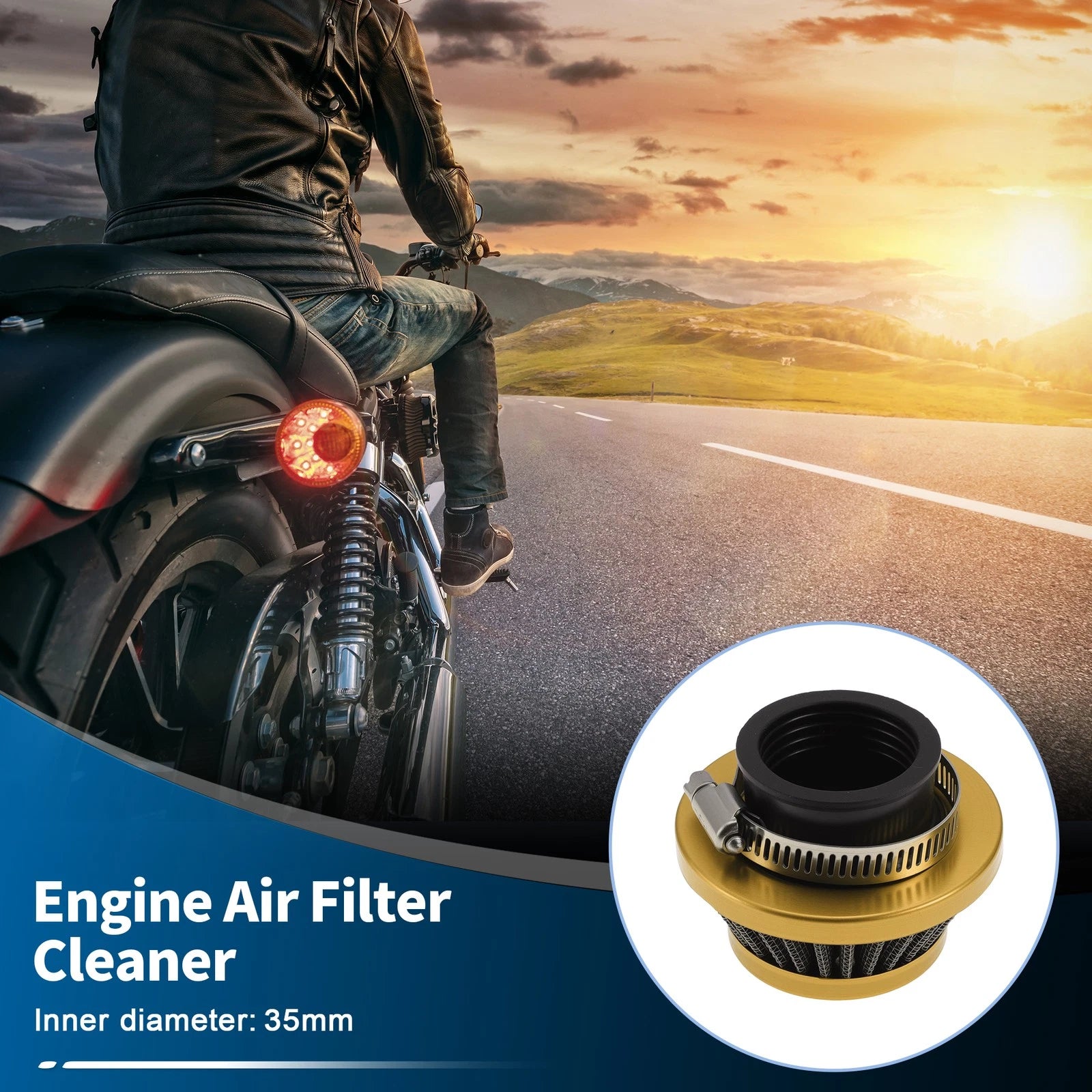Air Filter for Motorcycle (35mm)