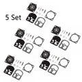 Set of 5 Carburetor Carb Kits for Stihl 009 010 011 012 (ZAMA C1S-S1A RB-11)