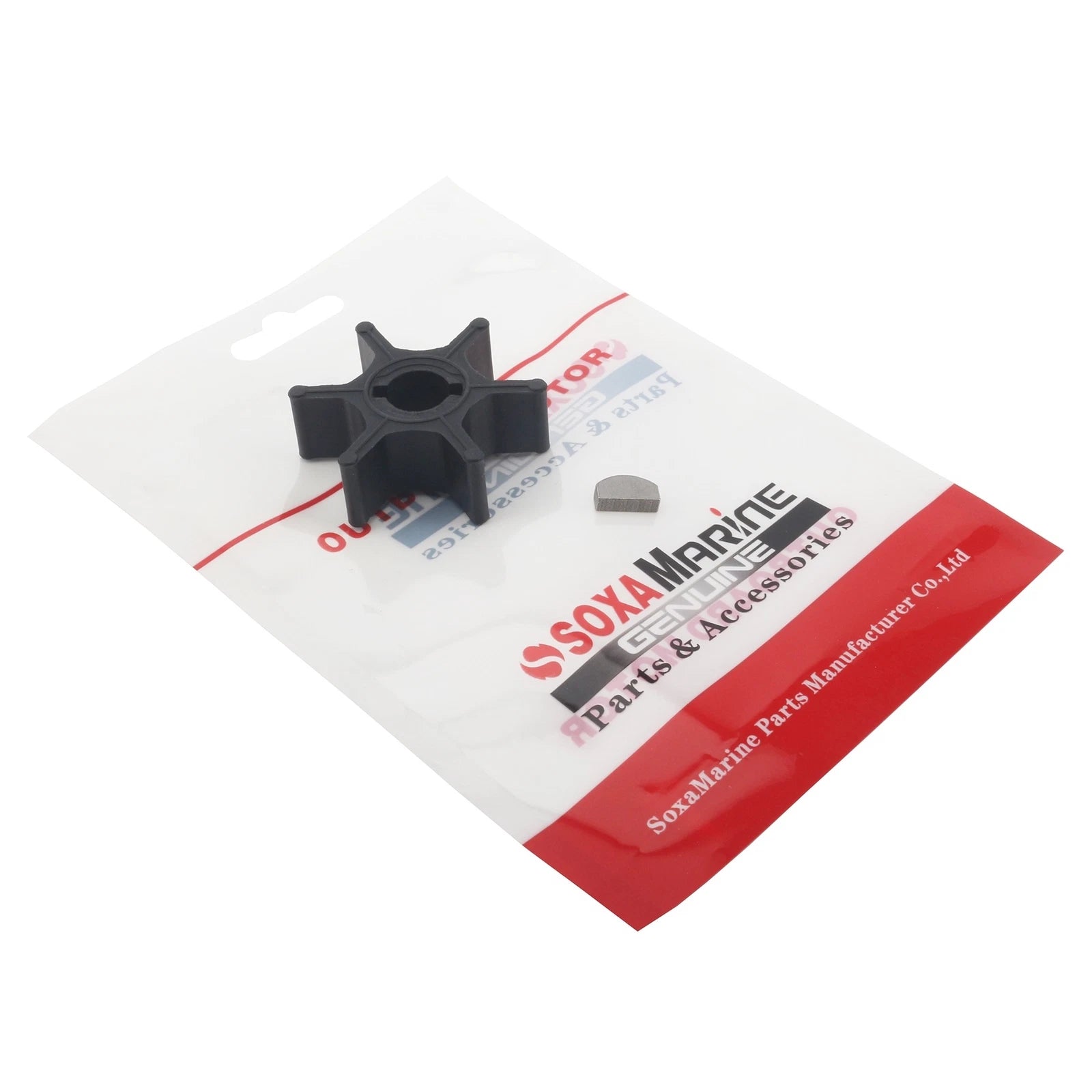 Water Pump Impeller & Key Set for Suzuki DT4/5/6/8 (1980–1990) 17461-98501/98502/98503