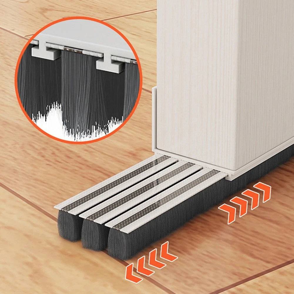 Self PVC Door Seal Strip for Draft and Noise Reduction