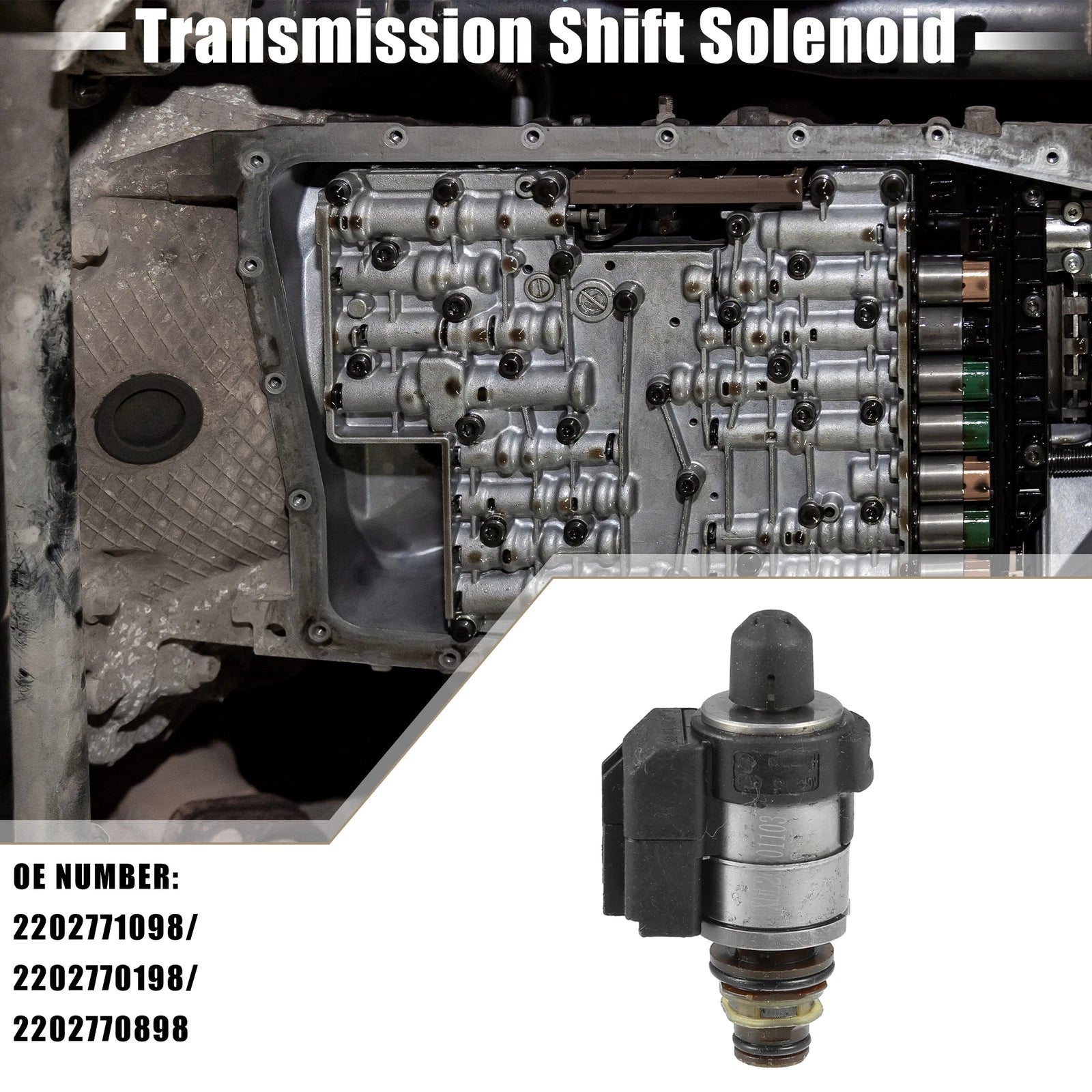 Transmission Shift Solenoid Replacement for Mercedes Benz 722.8 (2004–2017)