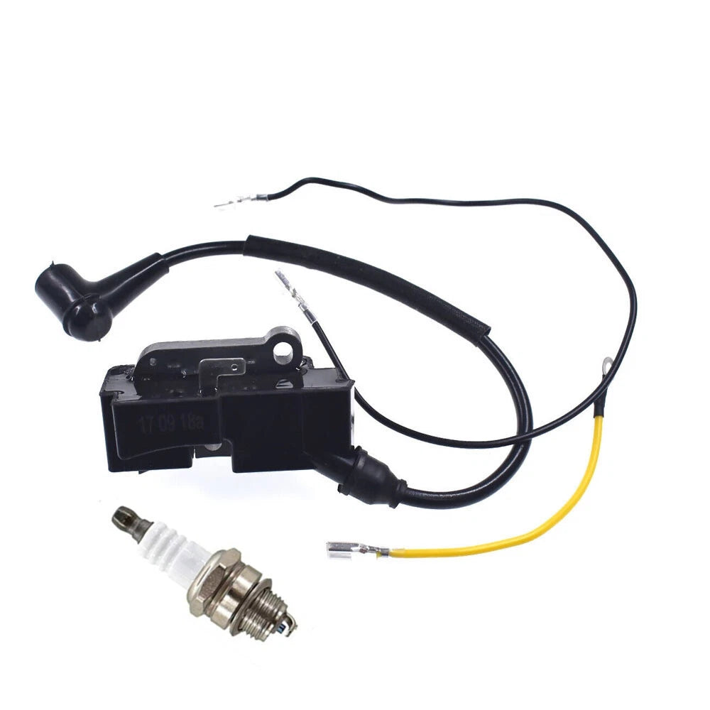 Ignition Coil Spark Plug for Husqvarna 345 350 357 359 362 365 371 372 (2000–2023)