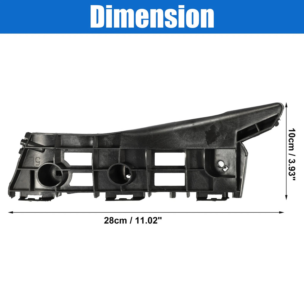 Front Bumper Guide Pair Left Right Replacement for Toyota (2009–2013)