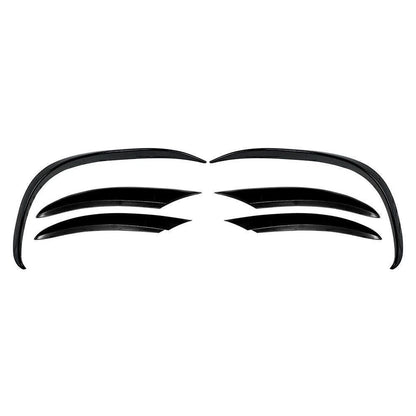 Front Bumper Spoiler Body Kit & Side Skirt for Benz C-Class C200 C260 (2019–2023)