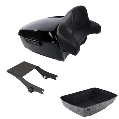 Trunk Backrest Mount Rack for Harley Road Glide (1997–2008)