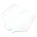 White Front Plastic Number Plate for KLX110 (2002–2023)