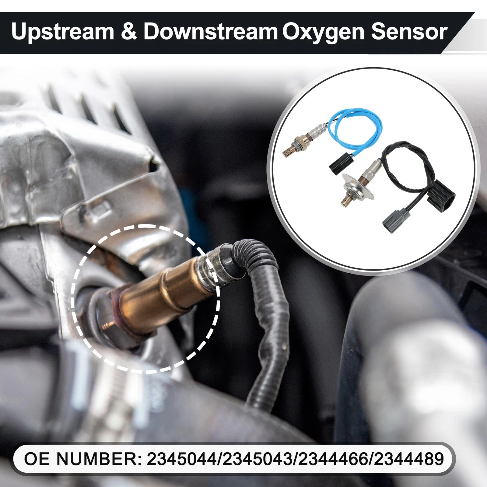 Upstream and Downstream Oxygen Sensor Replacement for Mazda CX-7 (2010–2012)