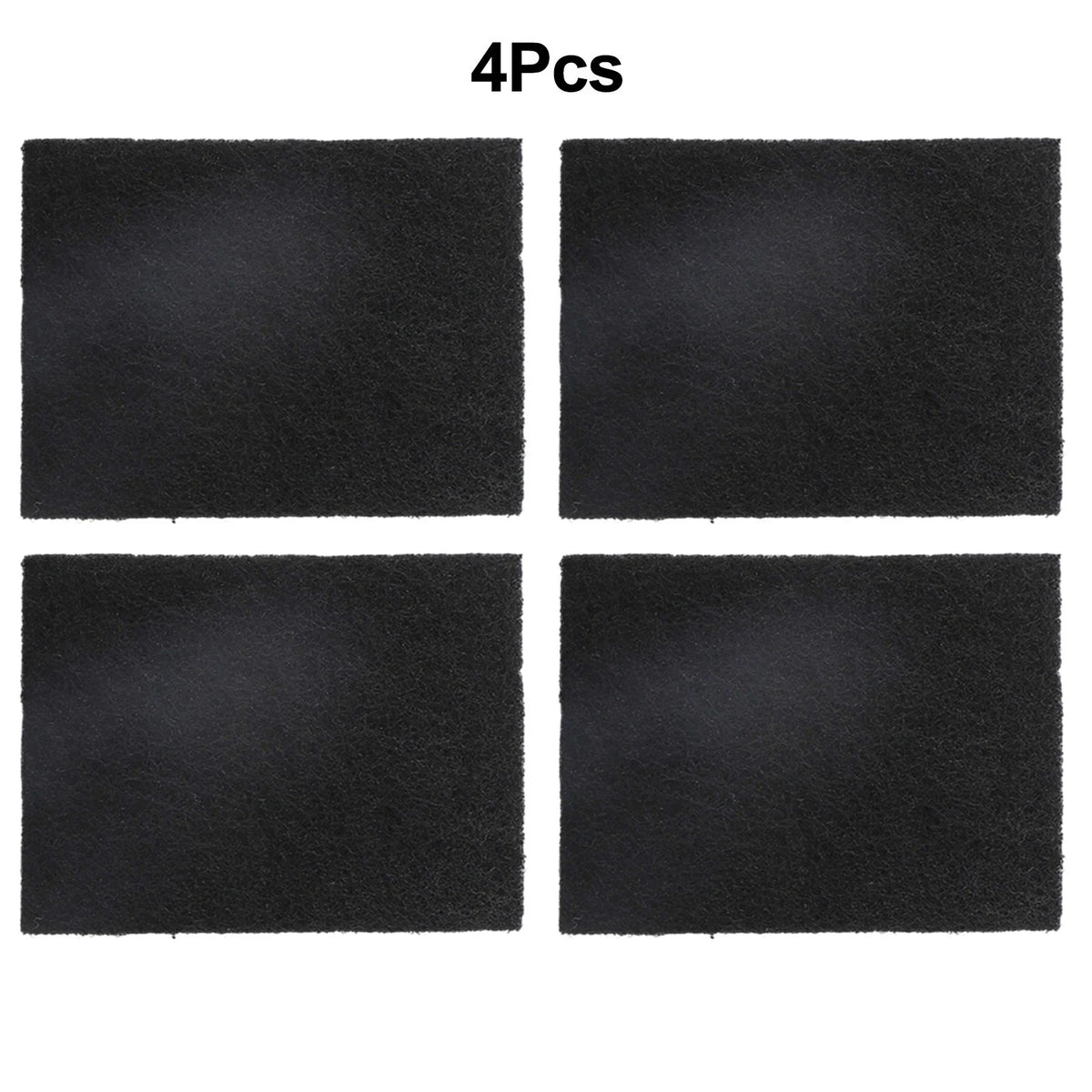 4 Pack Activated Carbon Filter Mats for Kitchen Air Purification