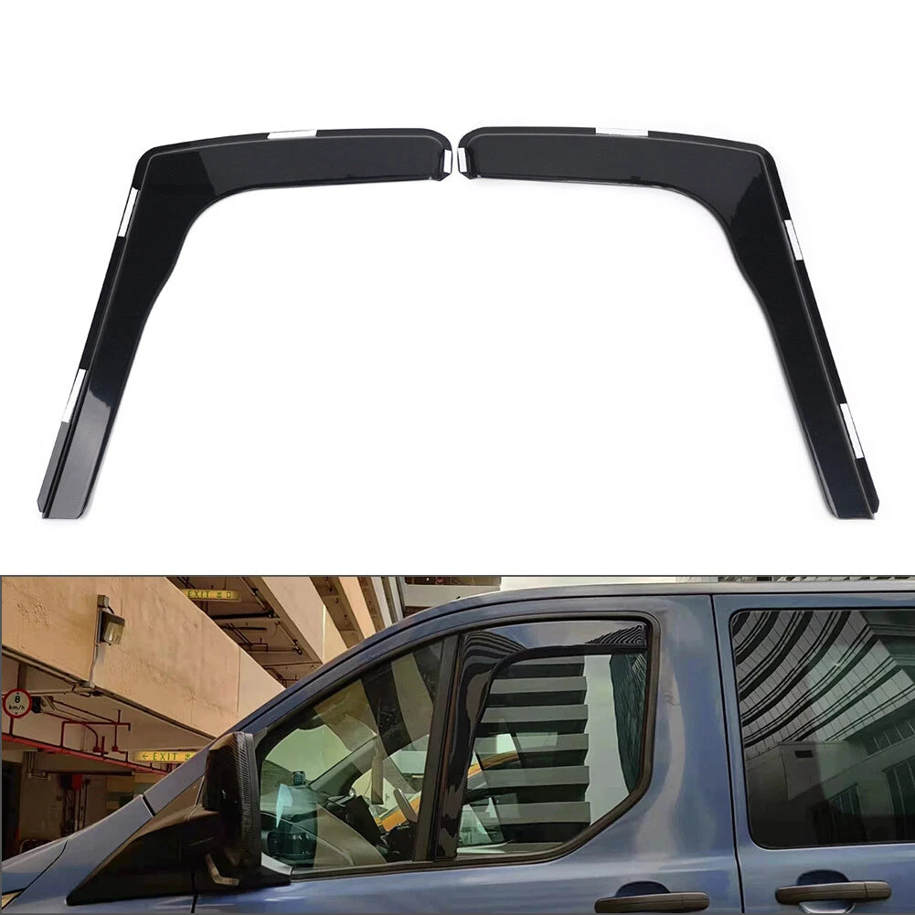 2X Window Visor Wind Deflector for Ford Transit Tourneo Custom (2012–2022)