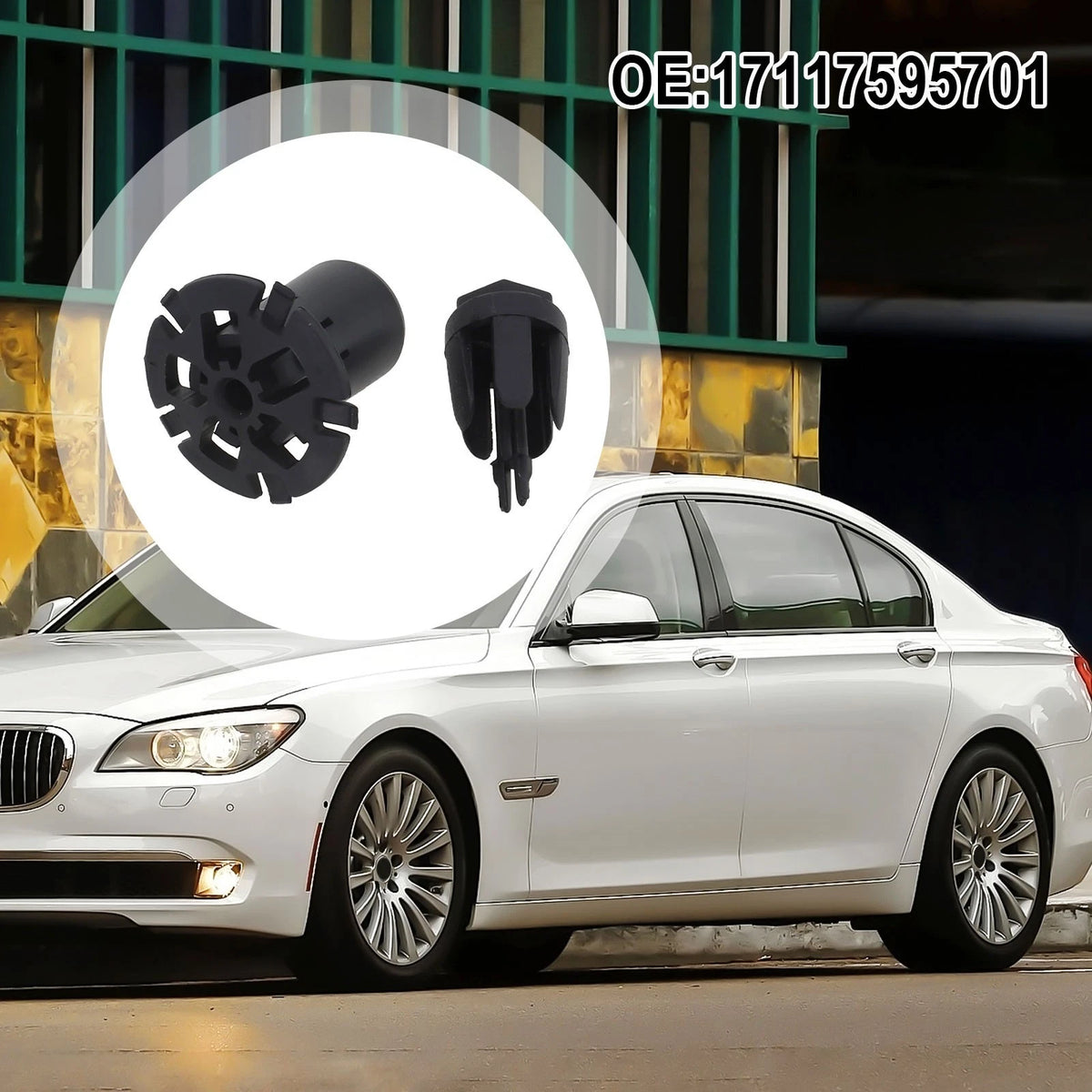 Quick and Easy Installation Perfect Fit Support Clip for BMW 17117595701