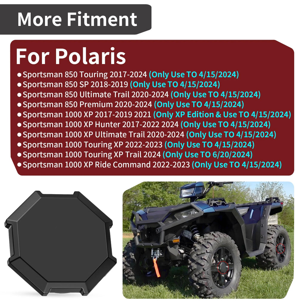 Center Hub Wheel Cap for Polaris Sportsman Touring 850 (2017–2024) #1521999-458