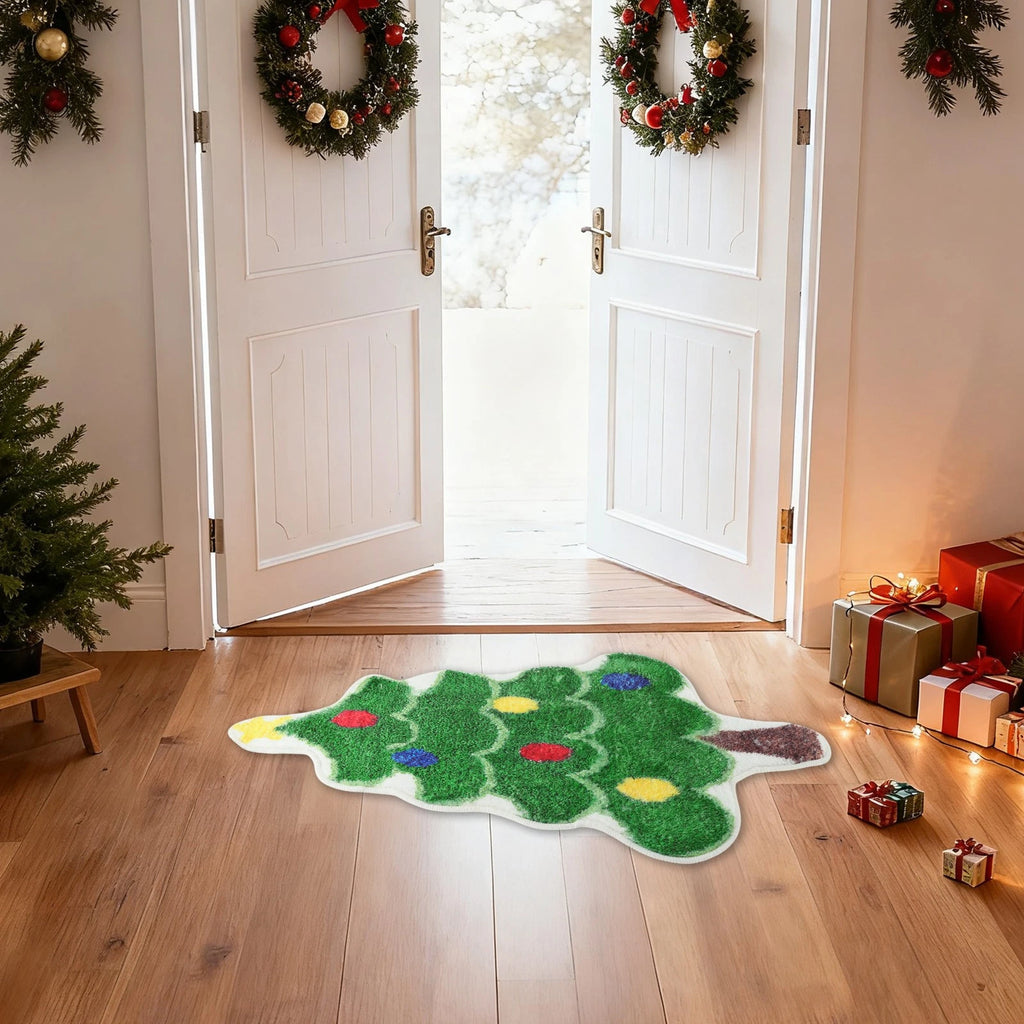 2X Non Slip Absorbent Bath Mat for Bathroom Floor