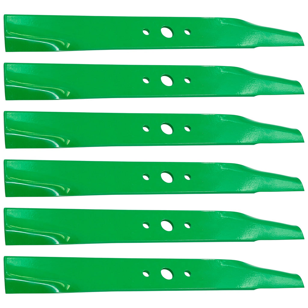 Medium Lift Deck Blade with 3/4 Inch Circle Hole for Craftsman Snapper (50") (18-3/16")