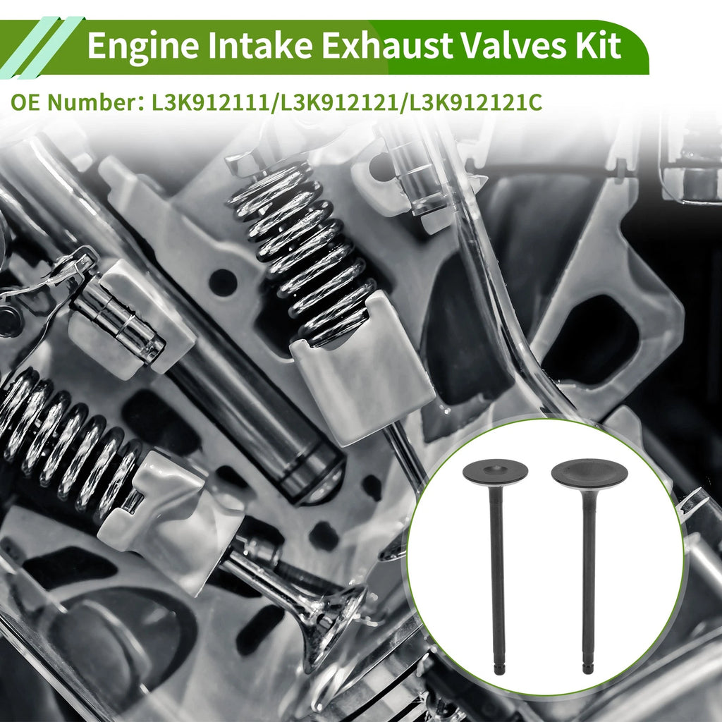 Engine Intake Exhaust Valves Kit for Mazda CX-7 2.3 (2006–2013) 1 Set