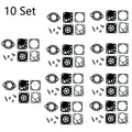 Set of 10 Carburetor Repair Rebuild Kits for Tillotson RK-13HU RK-14HU