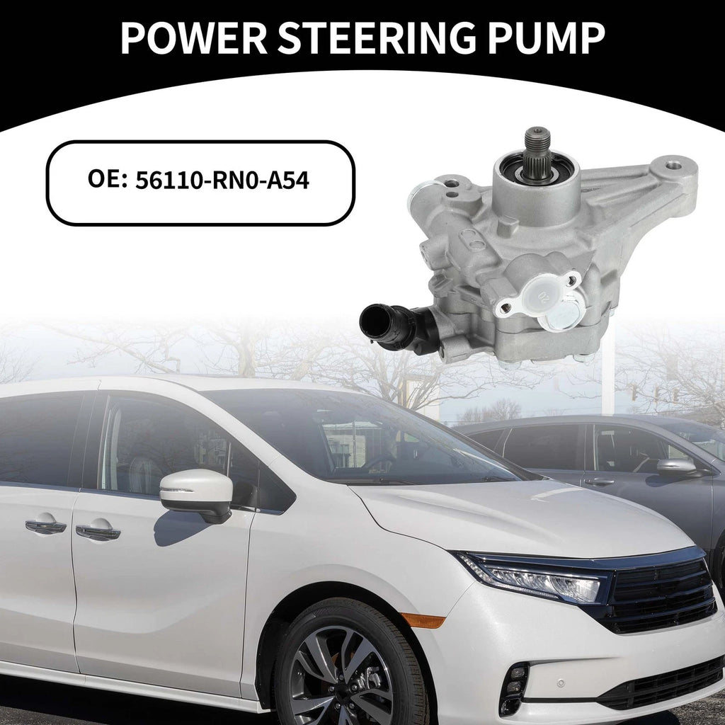 Power Steering Pump Replacement for Honda Pilot 3.5L V6 (2012–2015)