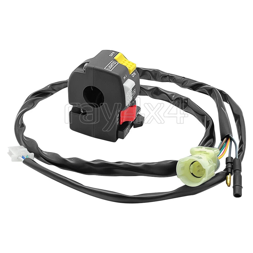 Left Handlebar Start Stop Kill Switch for Honda TRX350D (1987–1989)
