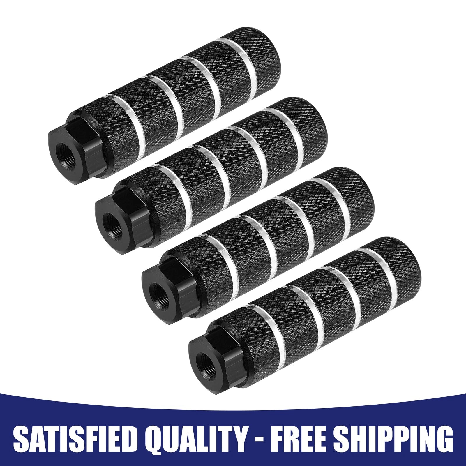 Rear Foot Pegs Replacement for BMX MTB Bike 3/8 Axle Universal Pair (2)