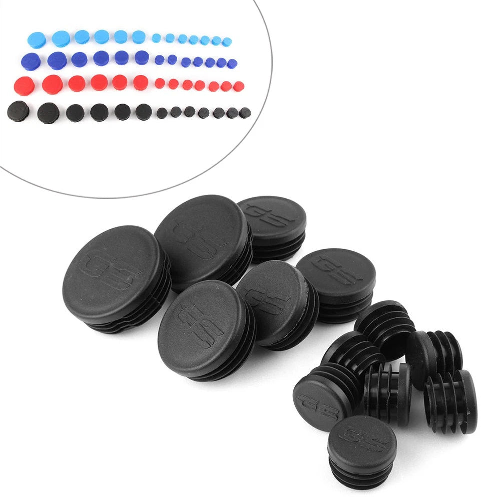 Frame End Cap Hole Plug Decor Cover Kit for BMW R1200GS LC ADV 2013-2016