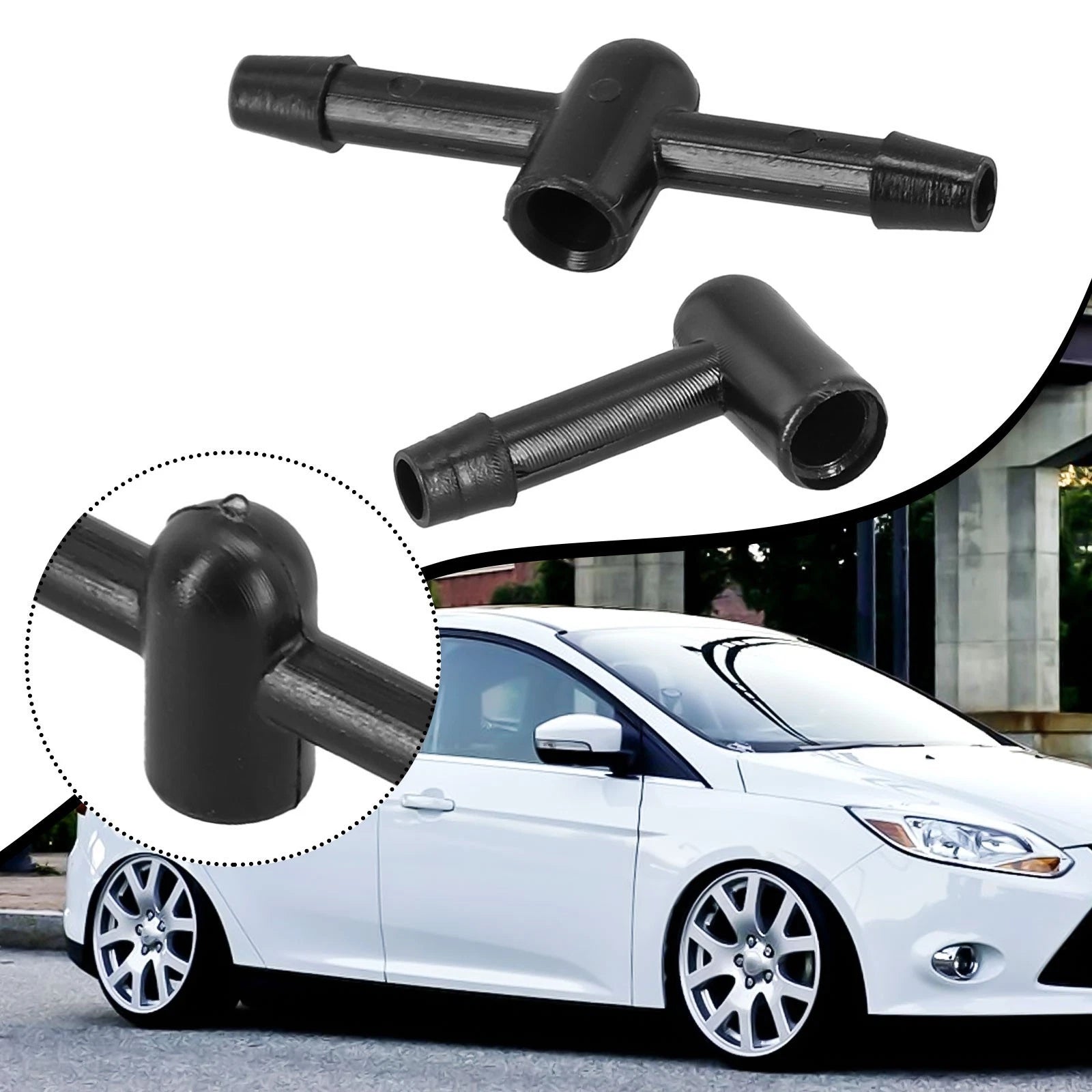 Windscreen Washer Connector Hose Jet for Ford Models