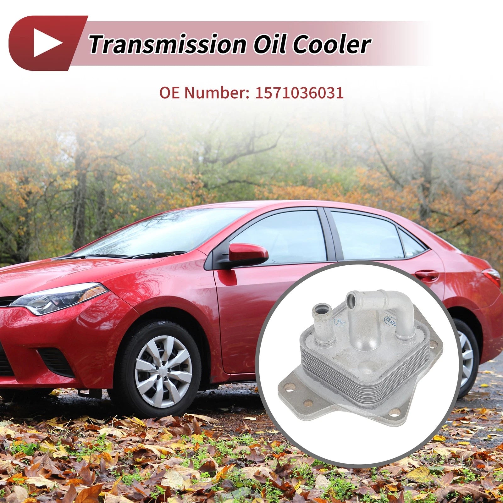 Engine Oil Cooler Assembly Replacement for Toyota Highlander (2010–2020)