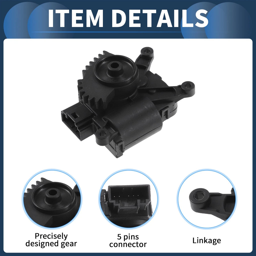 HVAC Heater Blend Door Control Actuator Replacement for Dodge Dart (2013–2016)