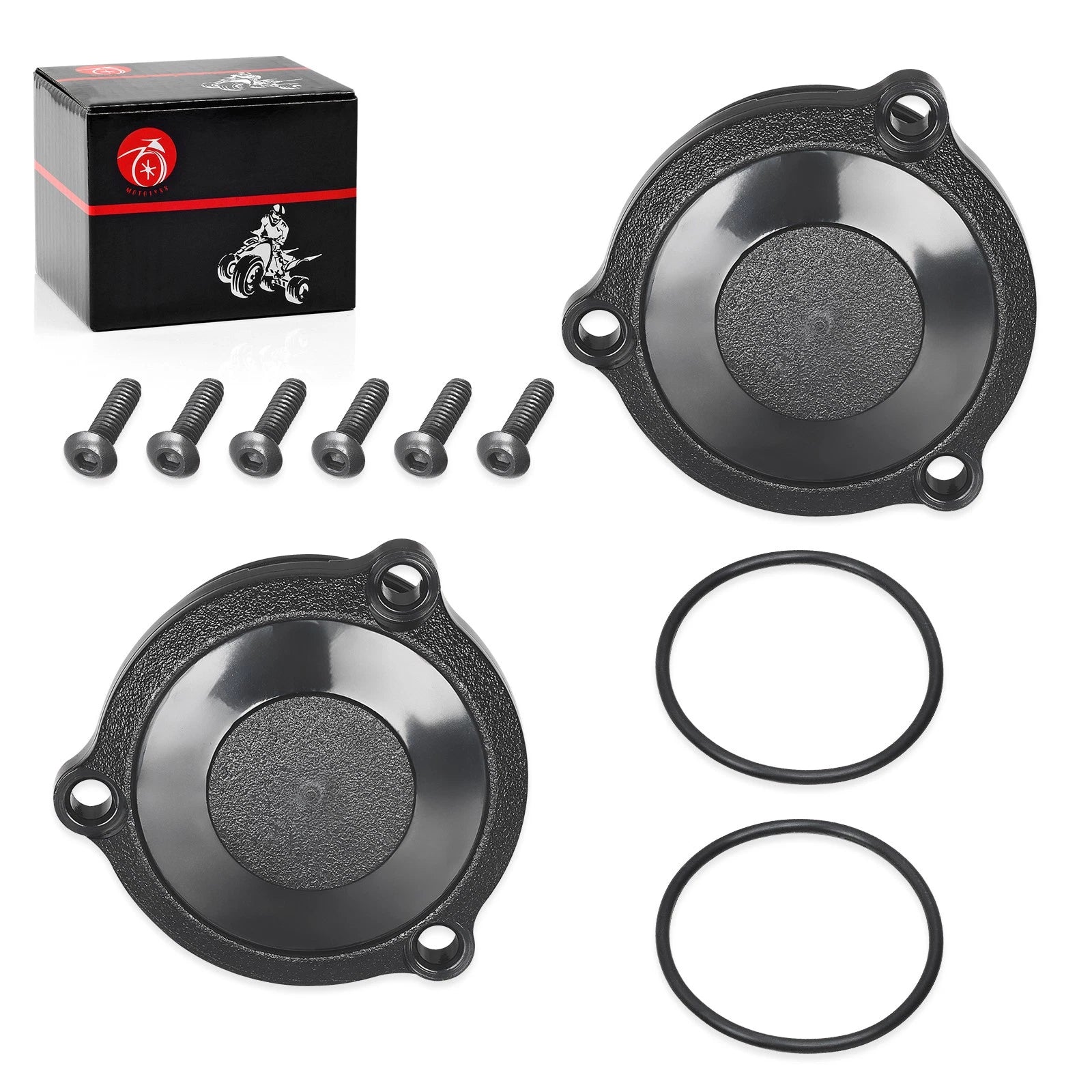 2X Front Wheel Hub Cap for Polaris Sportsman 500 4x4 (1996–2007) DUSE/RSE/HO