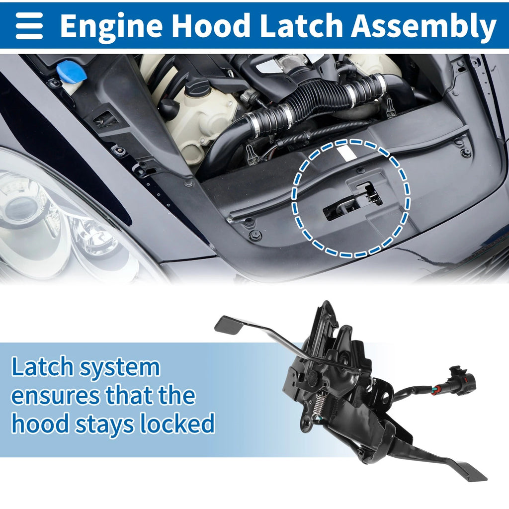 Hood Latch Assembly for Toyota Hilux (2012–2021) Replacement 1 Piece
