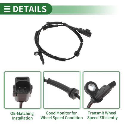 ABS Wheel Speed Sensor No.LR072107 for Land Rover Discovery Sport (2015–2023)