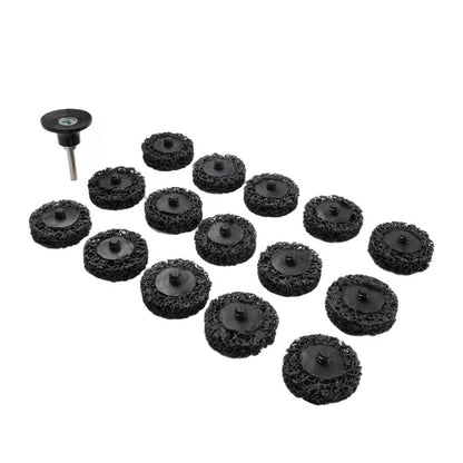 15pcs 2 Inch Poly Strip Disc Wheel for Angle Grinder
