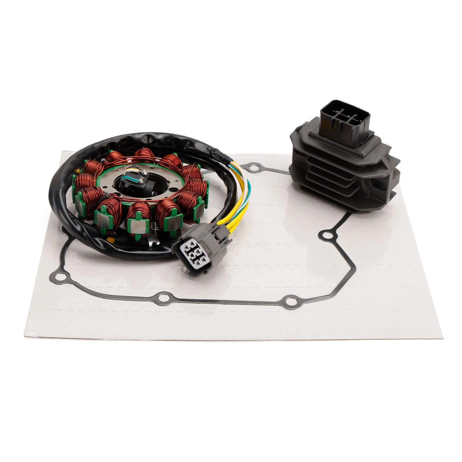 Ignition Stator Regulator Rectifier & Gasket for Kawasaki KX450F (2009–2011)