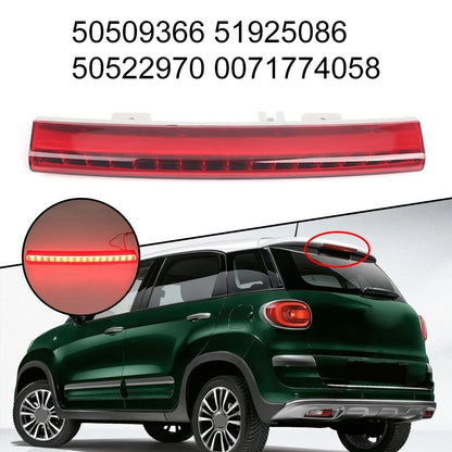 High Mount Third Stop Light for FIAT 500L (2012–2018) Red 12V