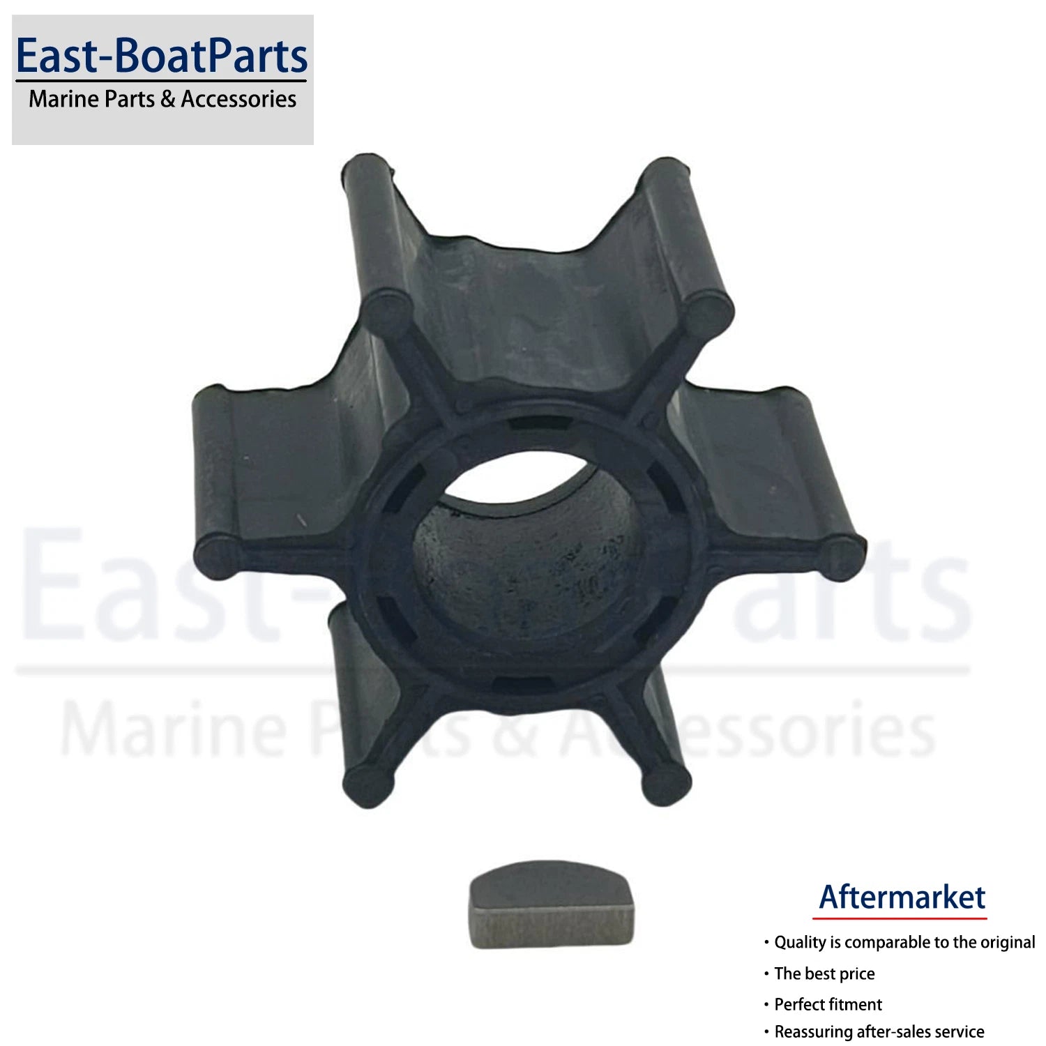 Water Pump Impeller for Suzuki Outboard 9.9 16HP DT9.9 DT16 (2 Stroke) 17461-93501