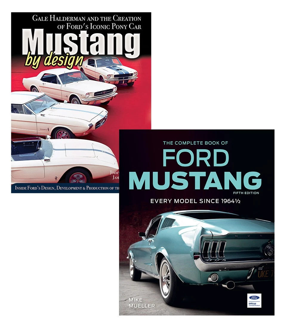 Set of 2 Books for Ford Mustang (All Years)