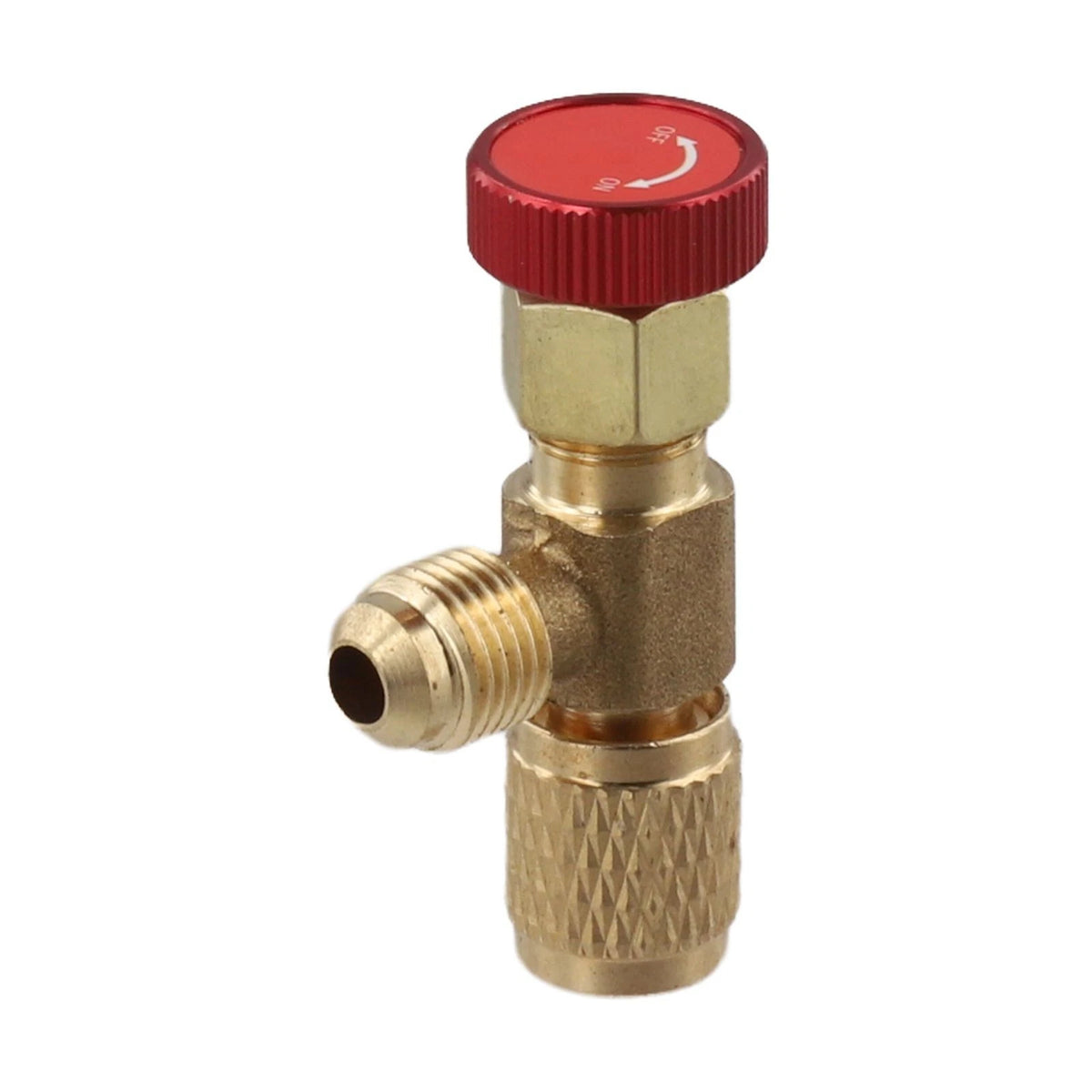 Brass Safety Valve for Air Conditioning Systems (R22, R410, R32)