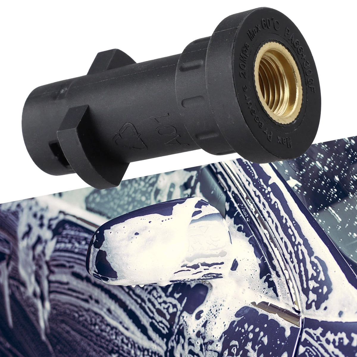 32mm K Series Connector for Automotive Tools (Bottom Diameter 61mm)
