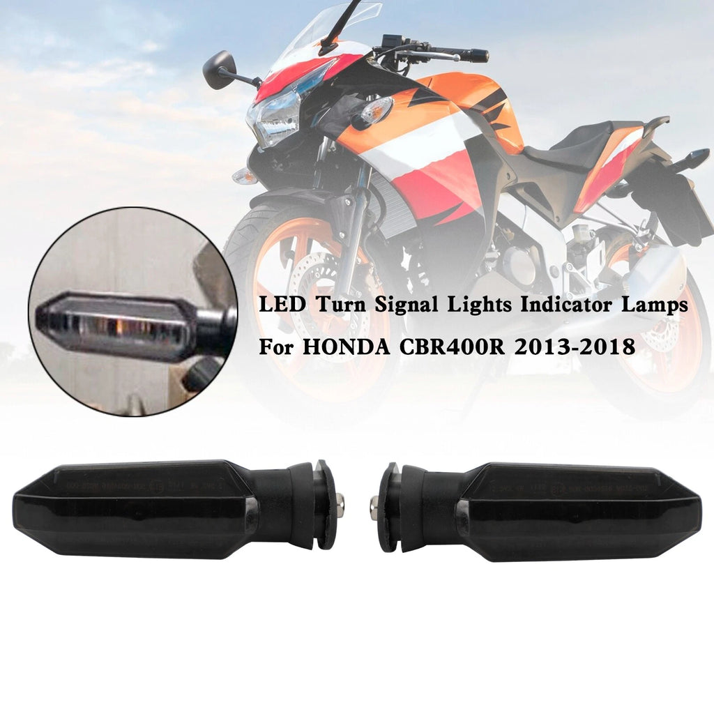 LED Turn Signal Lights for Honda CRF250 CB500 CB650F CTX700 (2014–2020)