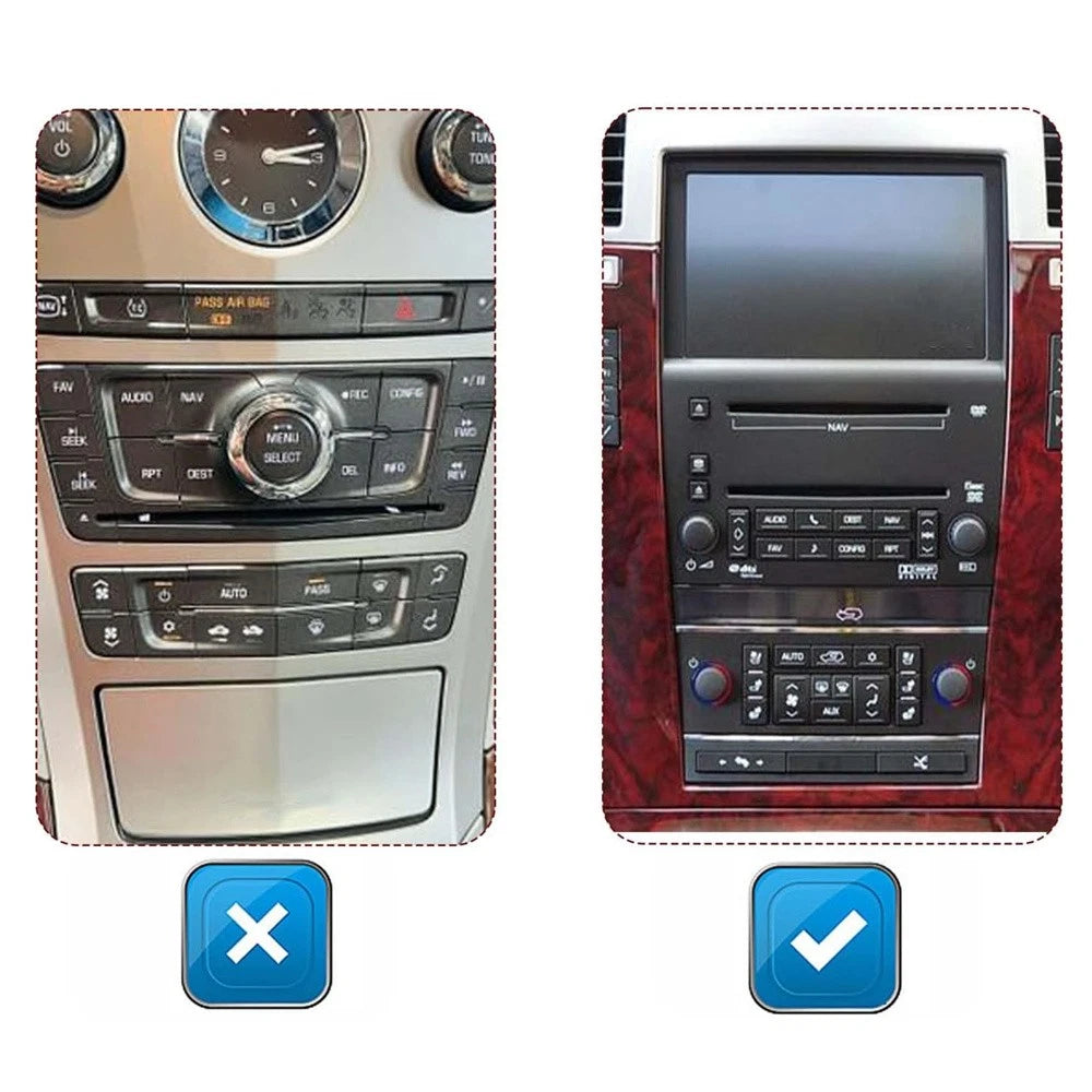 Control Climate Button Repair Decal for Cadillac Escalade EXT ESV (2007–2014)