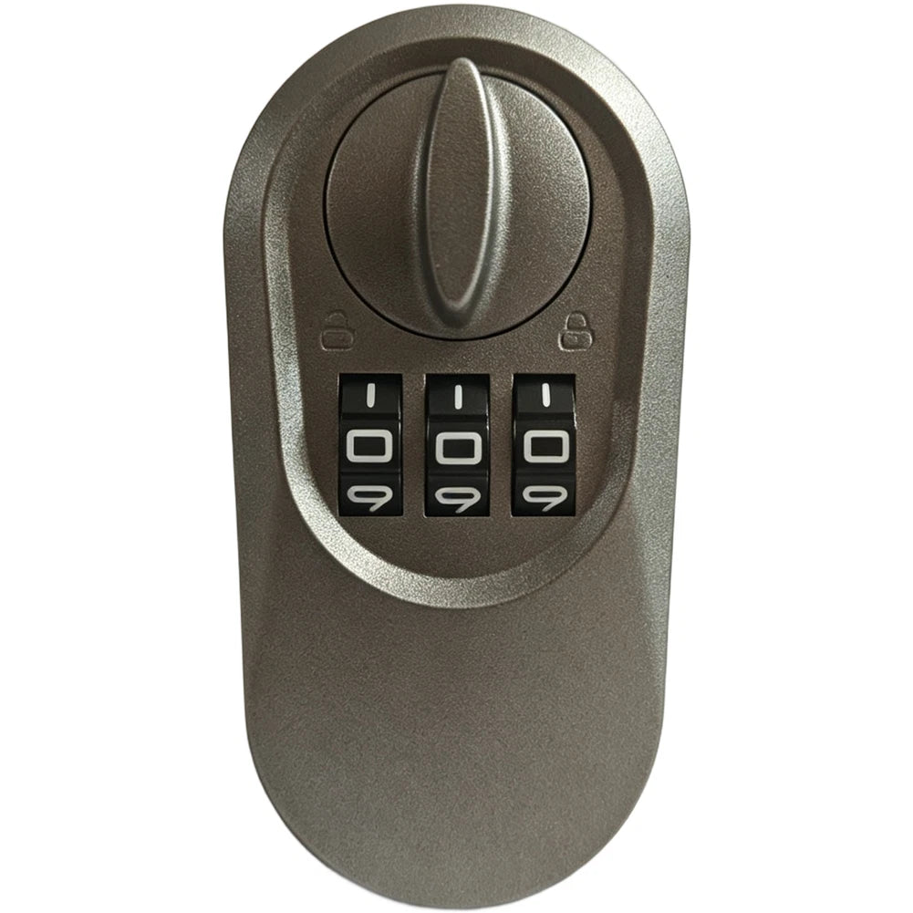 Portable Password Lock 3 Digit Combination Lock Waterproof ABS Material