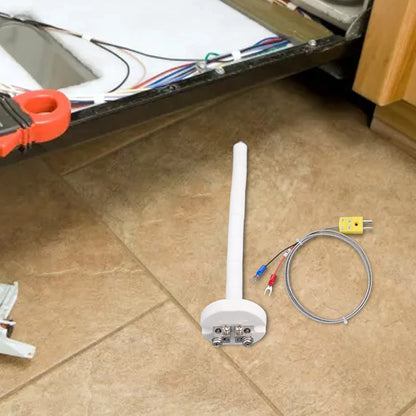 High-Temperature Type K Thermocouple Probe for Kiln (2372°F)