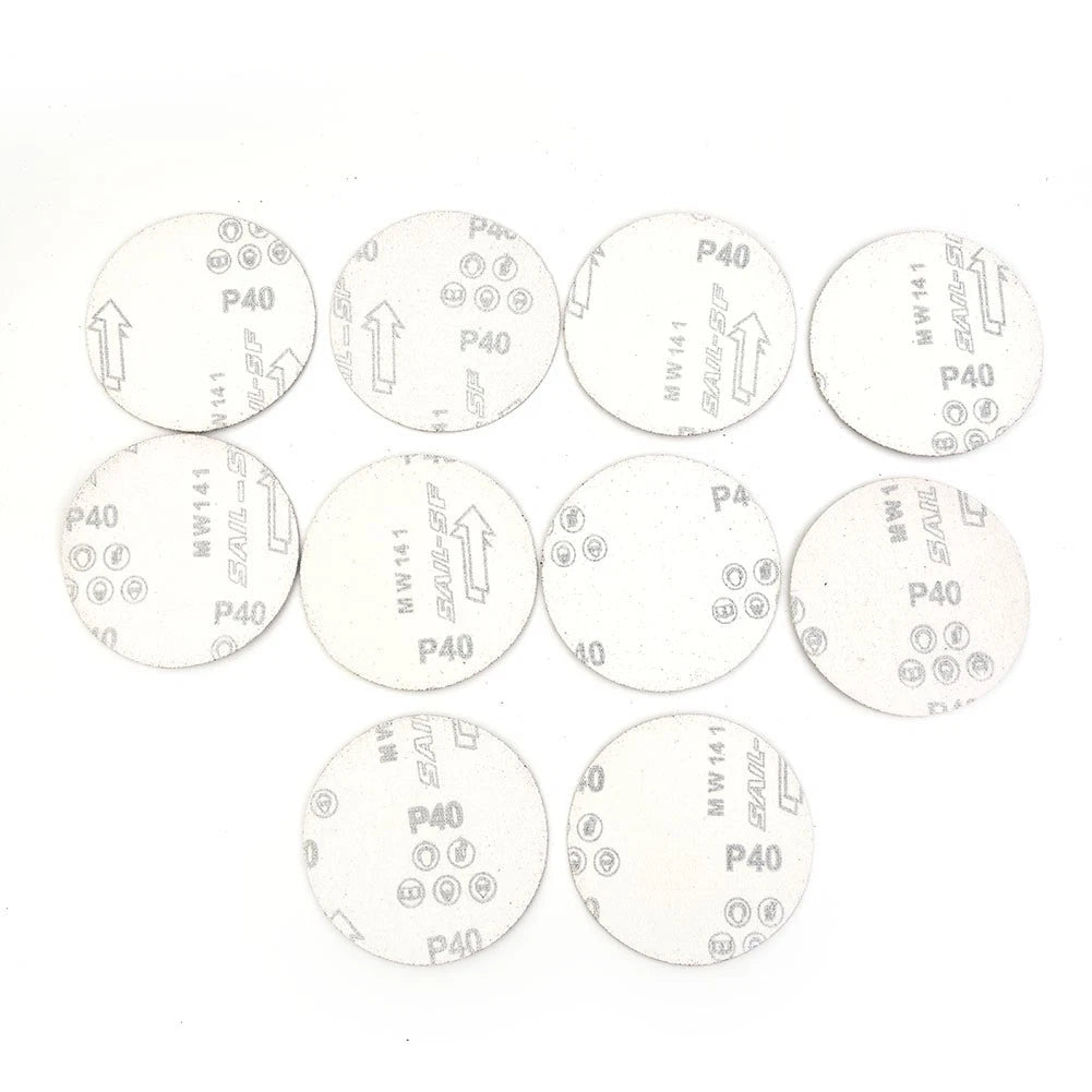 10pcs 4 Inch Sanding Discs Pad for Sander (40-2000 Grit)