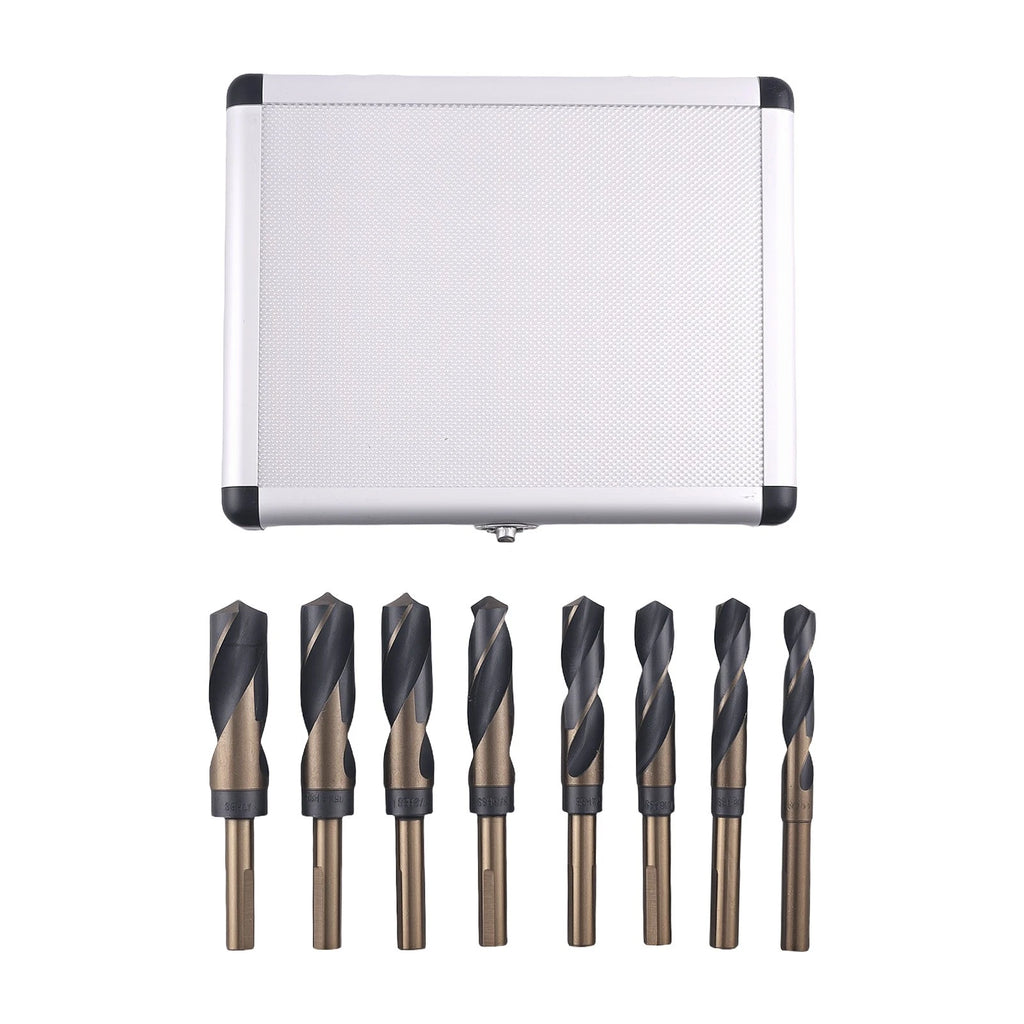 8PC Wood Boring Bit Set with Storage Case