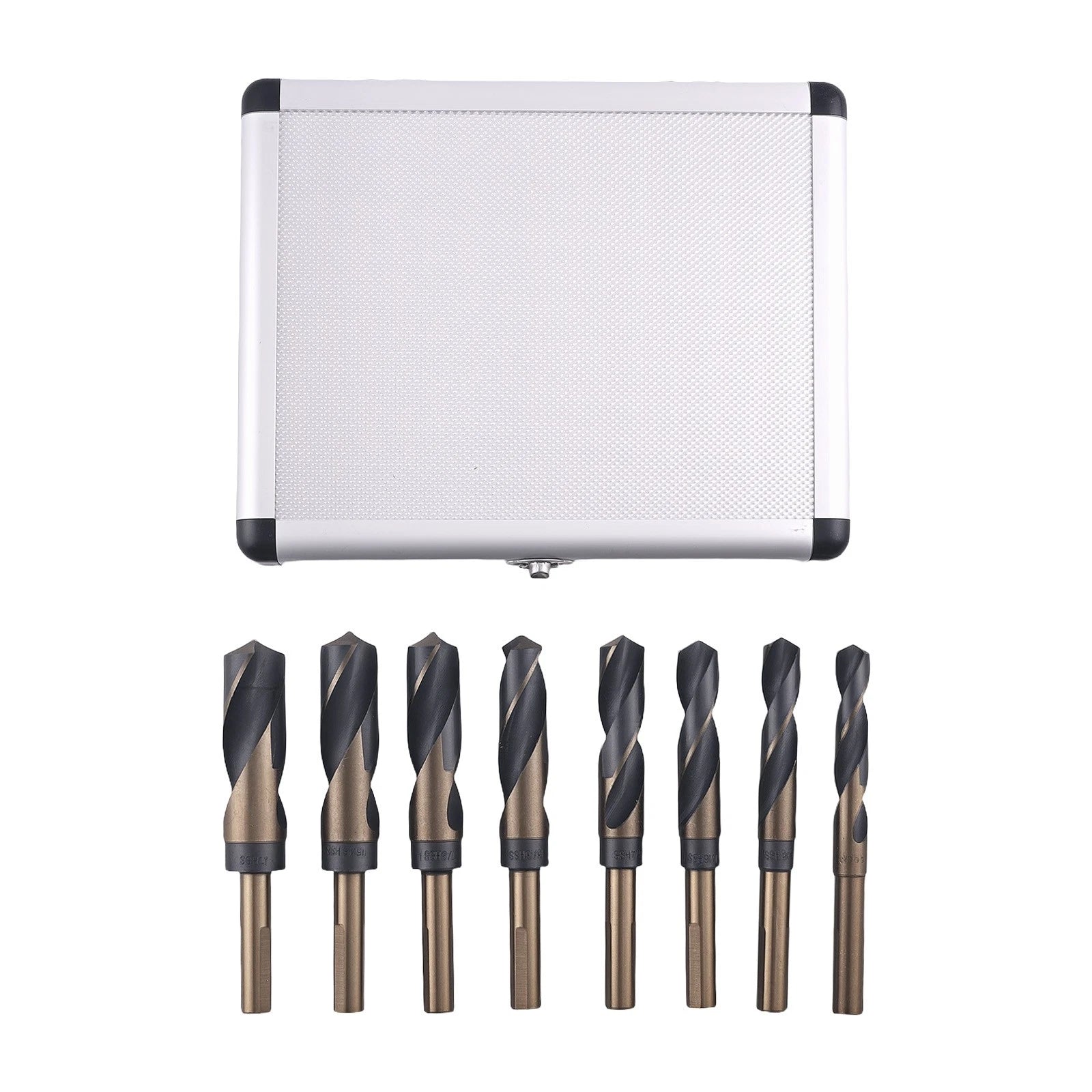 8PC Wood Boring Bit Set with Storage Case