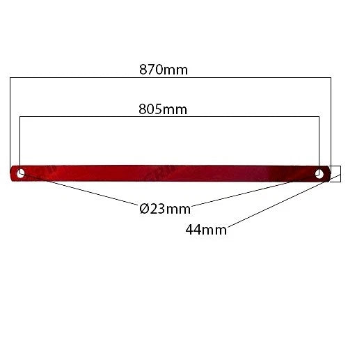 Stabiliser Bar for Massey Ferguson TE20 TEA20 TED20 TEF20 FE35 (1946–1964)