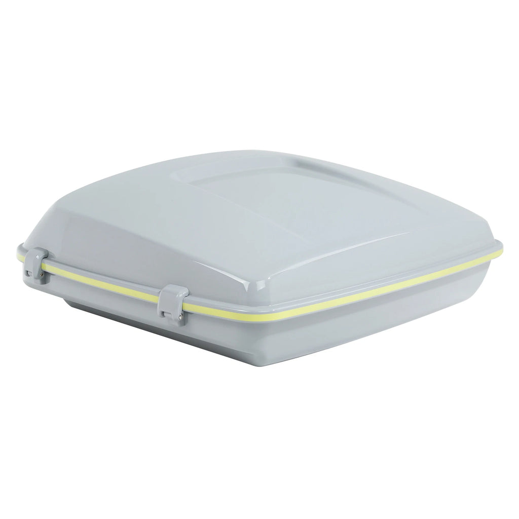 Razor Trunk for Harley Electra Road Glide (2014–Up) - Apple Green/White Gray