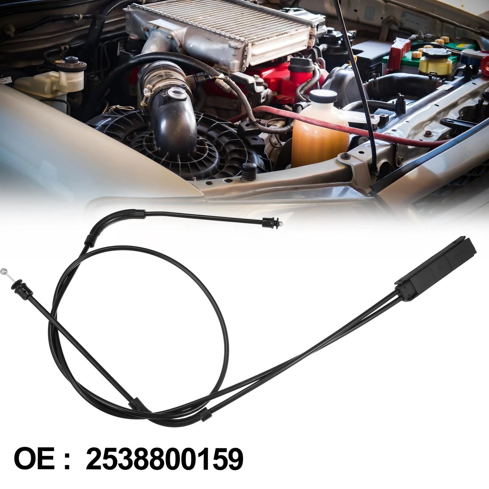 Engine Hood Release Cable Front OEM for Mercedes Benz GLC300 (2016–2019)